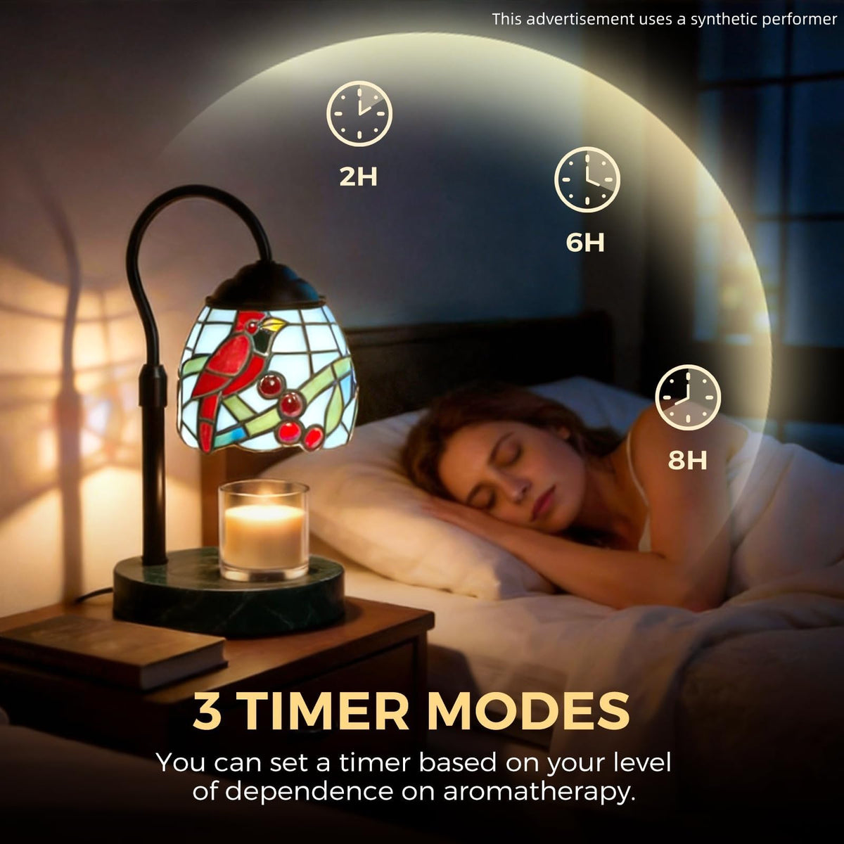 Candle Warmer Lamp with 2 Bulbs C98102