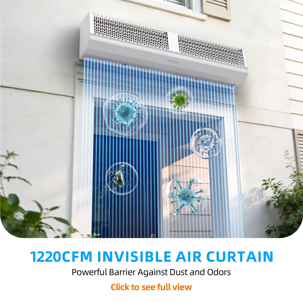 36'' Wall-Mounted 2-Speed Air Curtain V4002