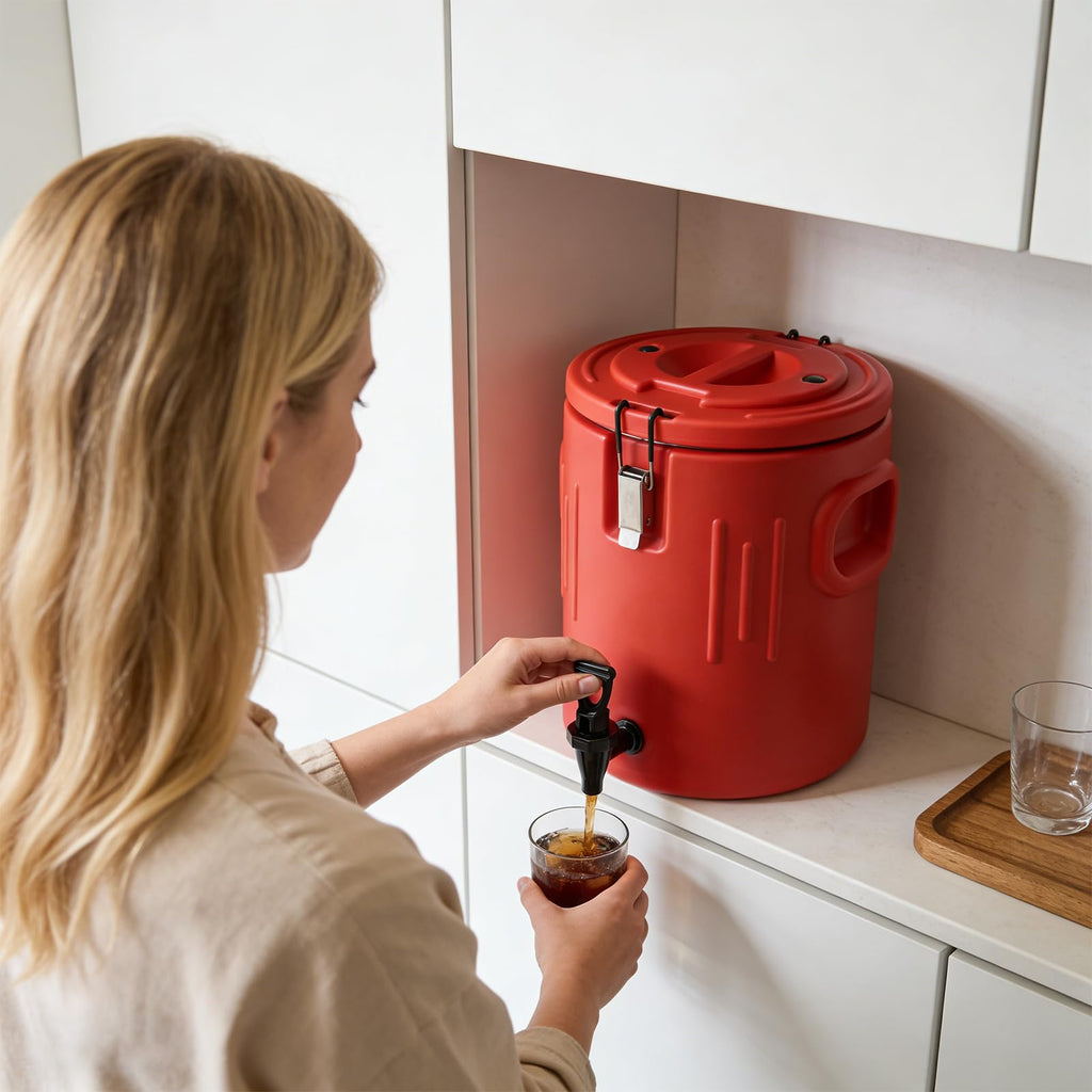 Insulated Beverage Dispenser with 304 Steel Interior R350589