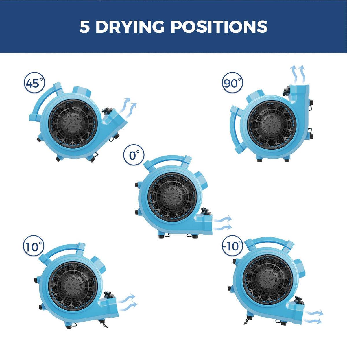 3 Speed Floor Drying Fan G6707