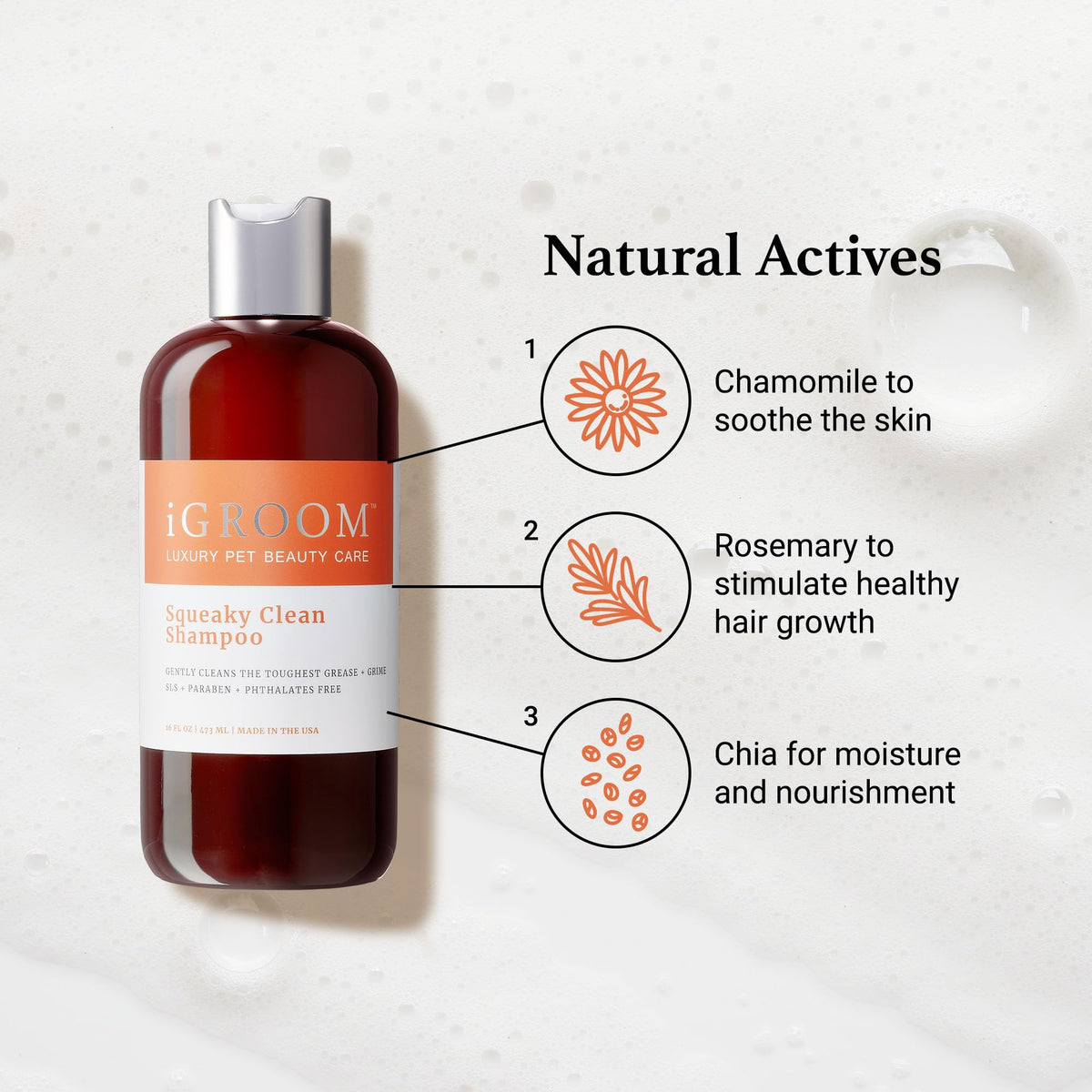 Dog Shampoo Chamomile Extracts 1 GAL A8401
