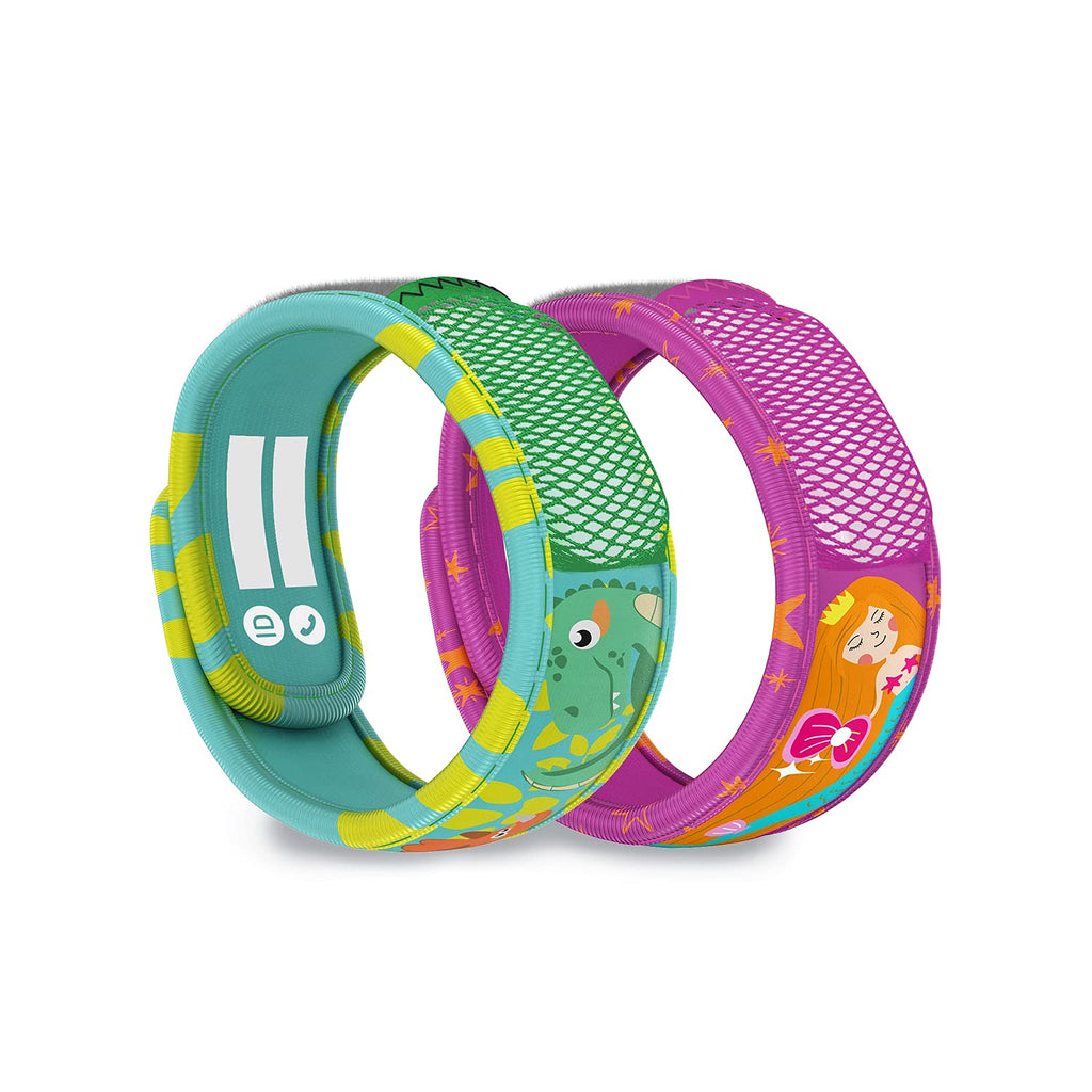 Mosquito Repellent Pack - 2 Kids Wristbands & 2 Refills N6912