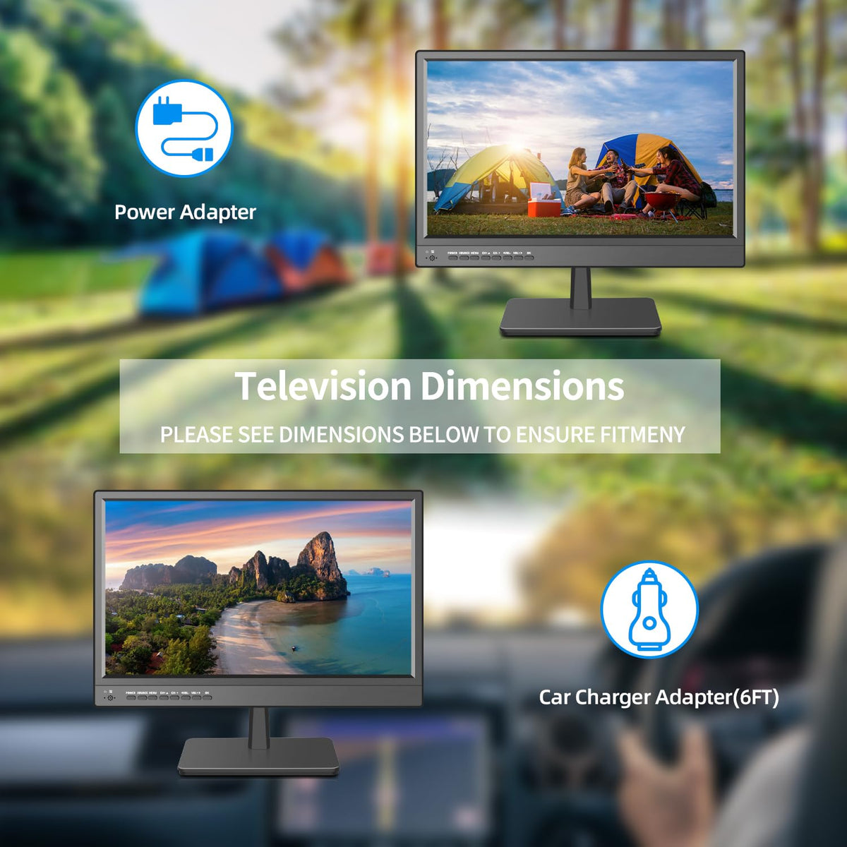 17 inch HD LED TV with Antenna G268242
