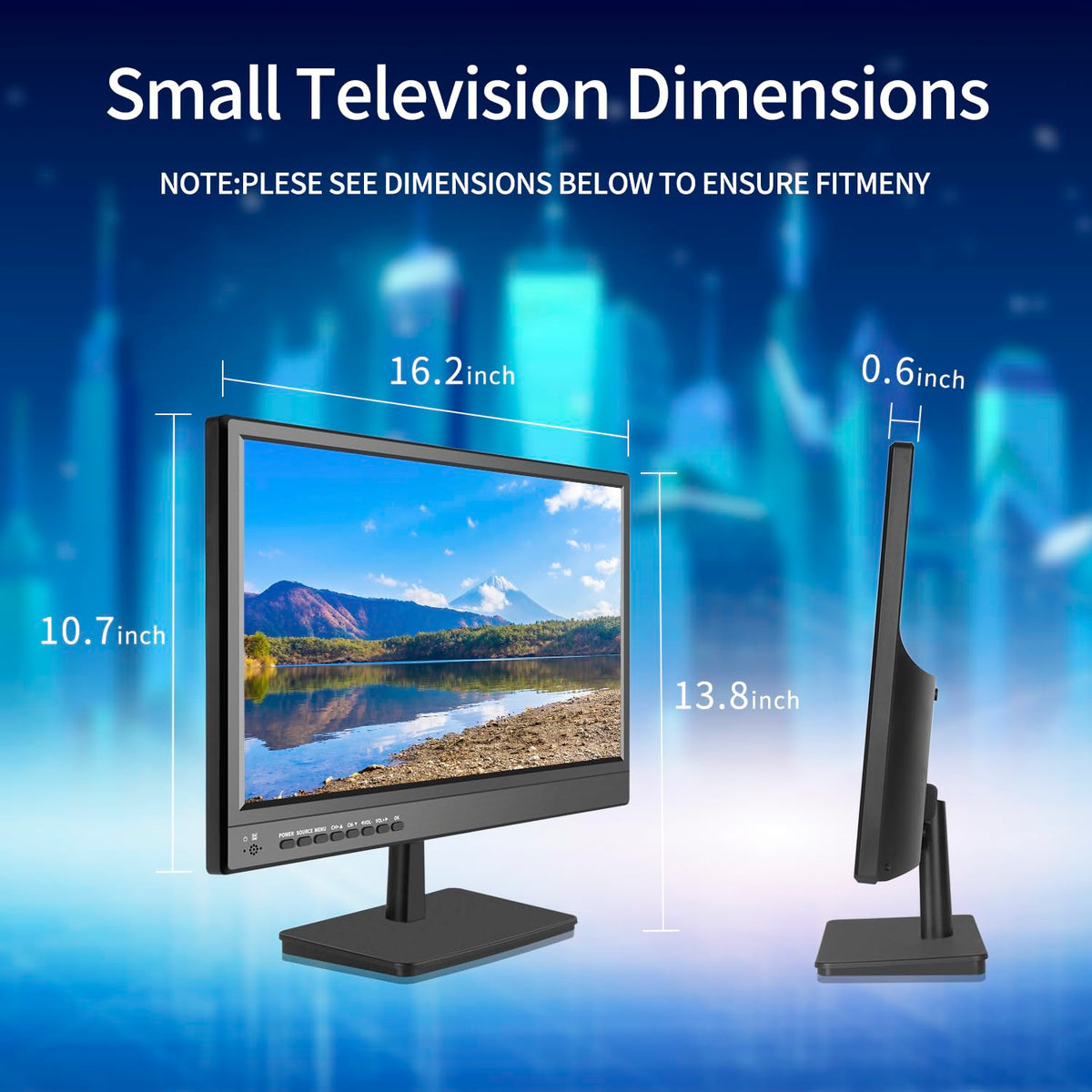 17 inch HD LED TV with Antenna G268242