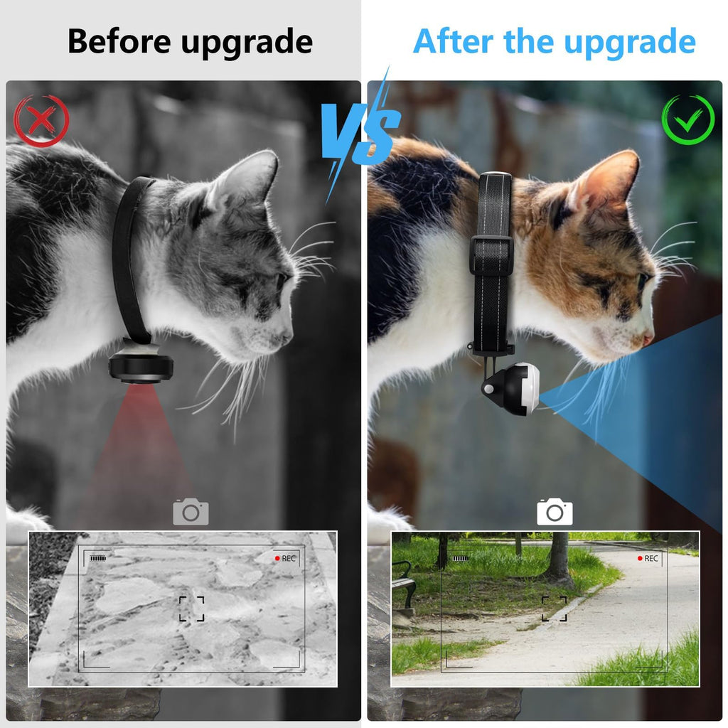 1080P Wireless Mini Pet Camera Collar X361