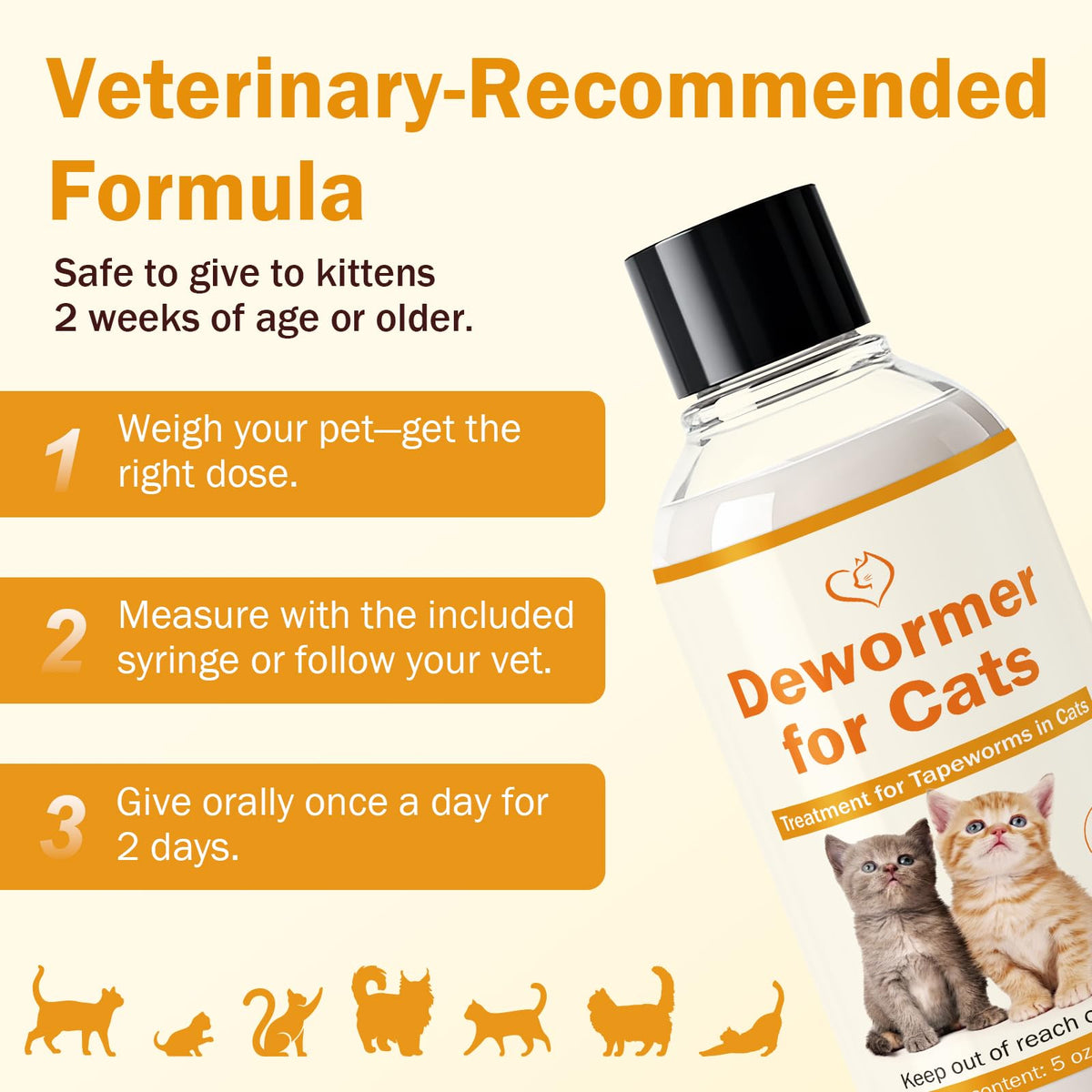 Cat Tapeworm Dewormer E144