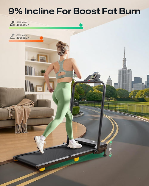 2.5HP Portable Walking Treadmill with Incline C9147