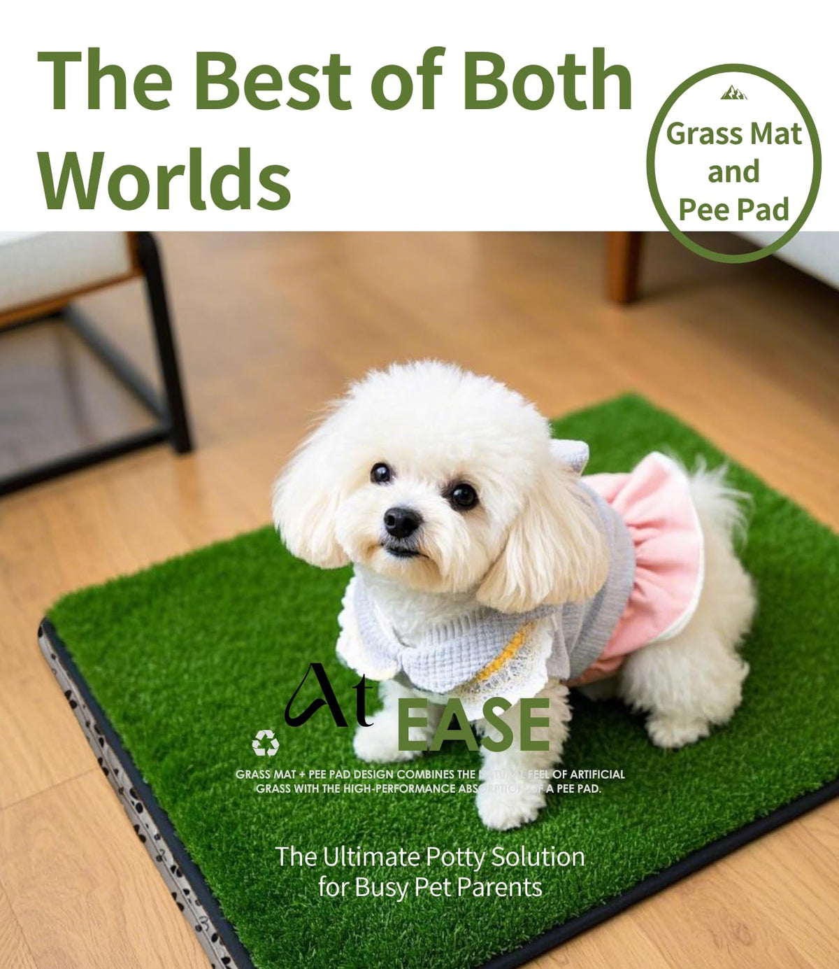 Reusable Washable Grass Pad for Dogs R947979