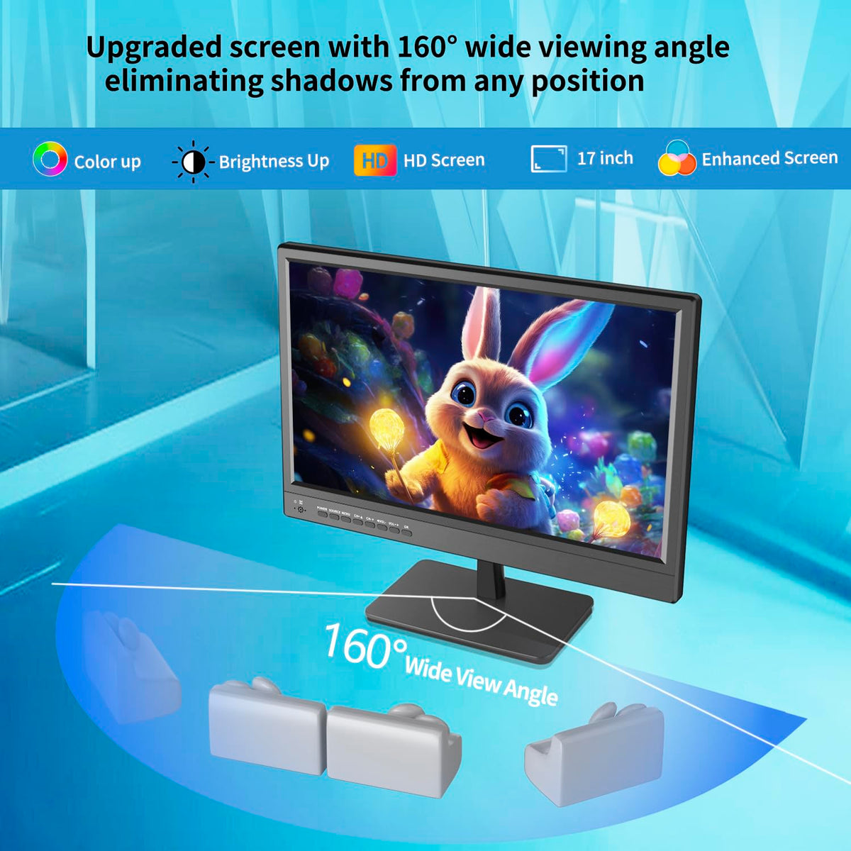 17 inch HD LED TV with Antenna G268242