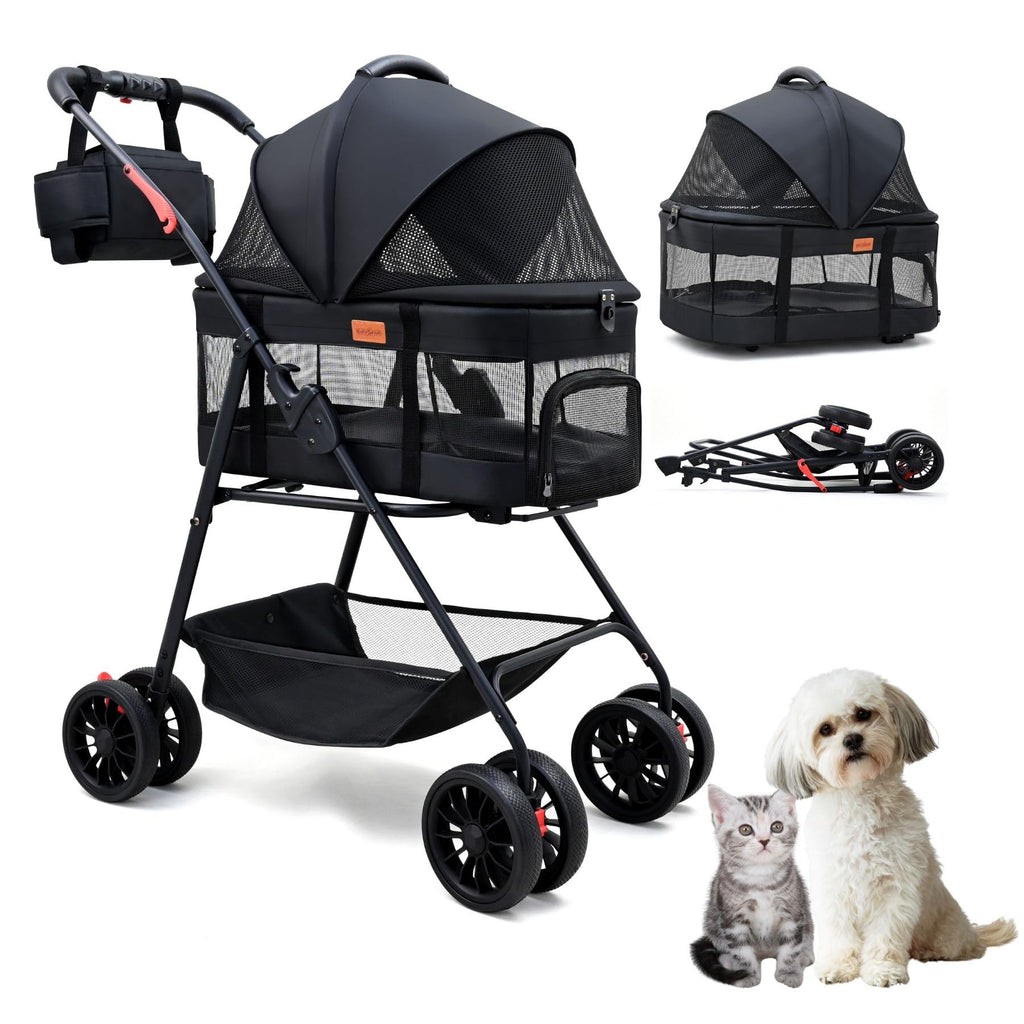 3 in 1 Pet Stroller with Detachable Carrier Z4171