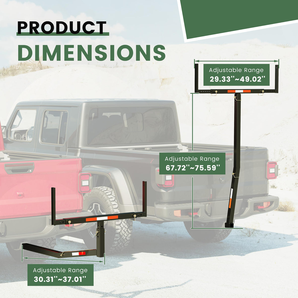 Truck Bed Extender Hitch V59303