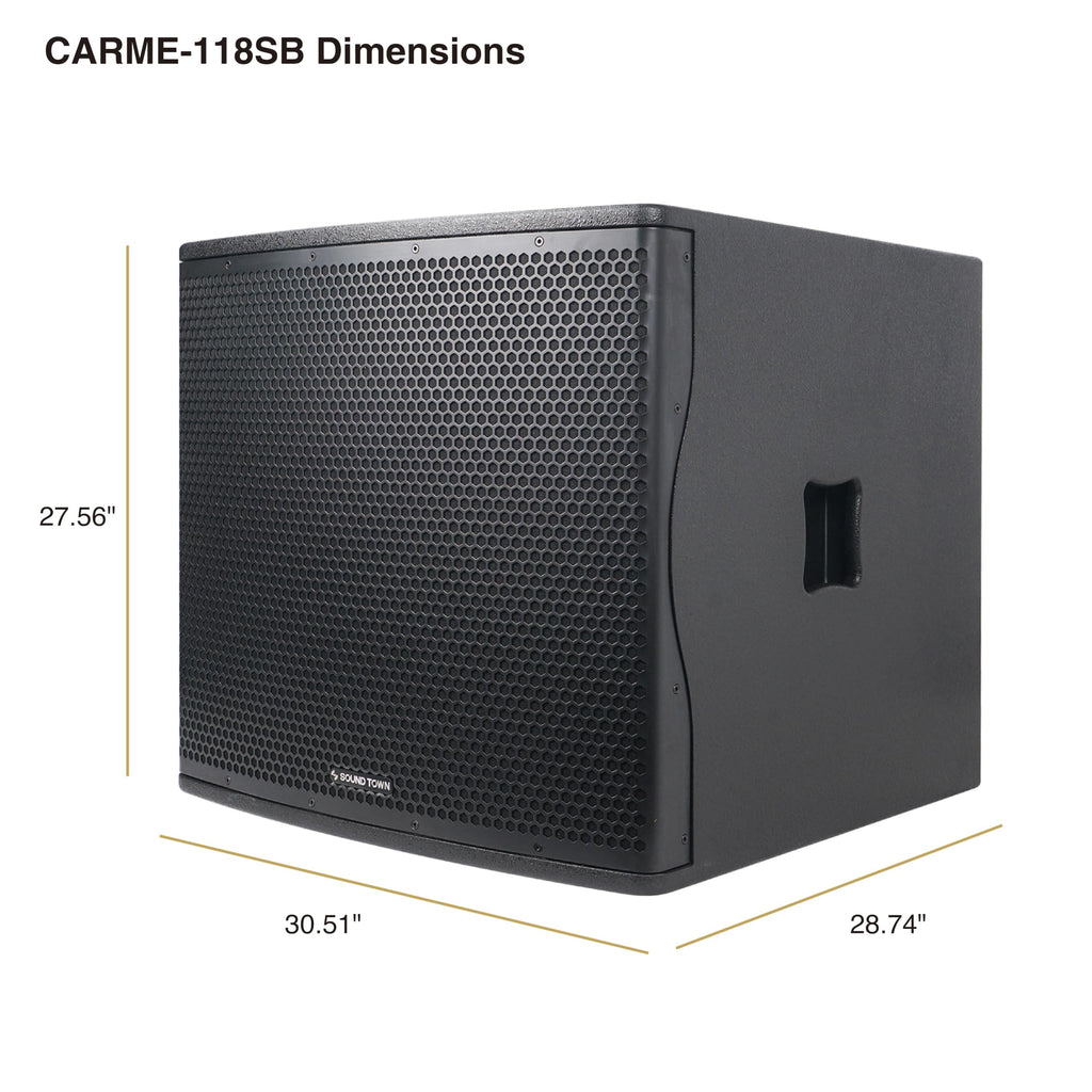 18" 1600W Passive Subwoofer X572534
