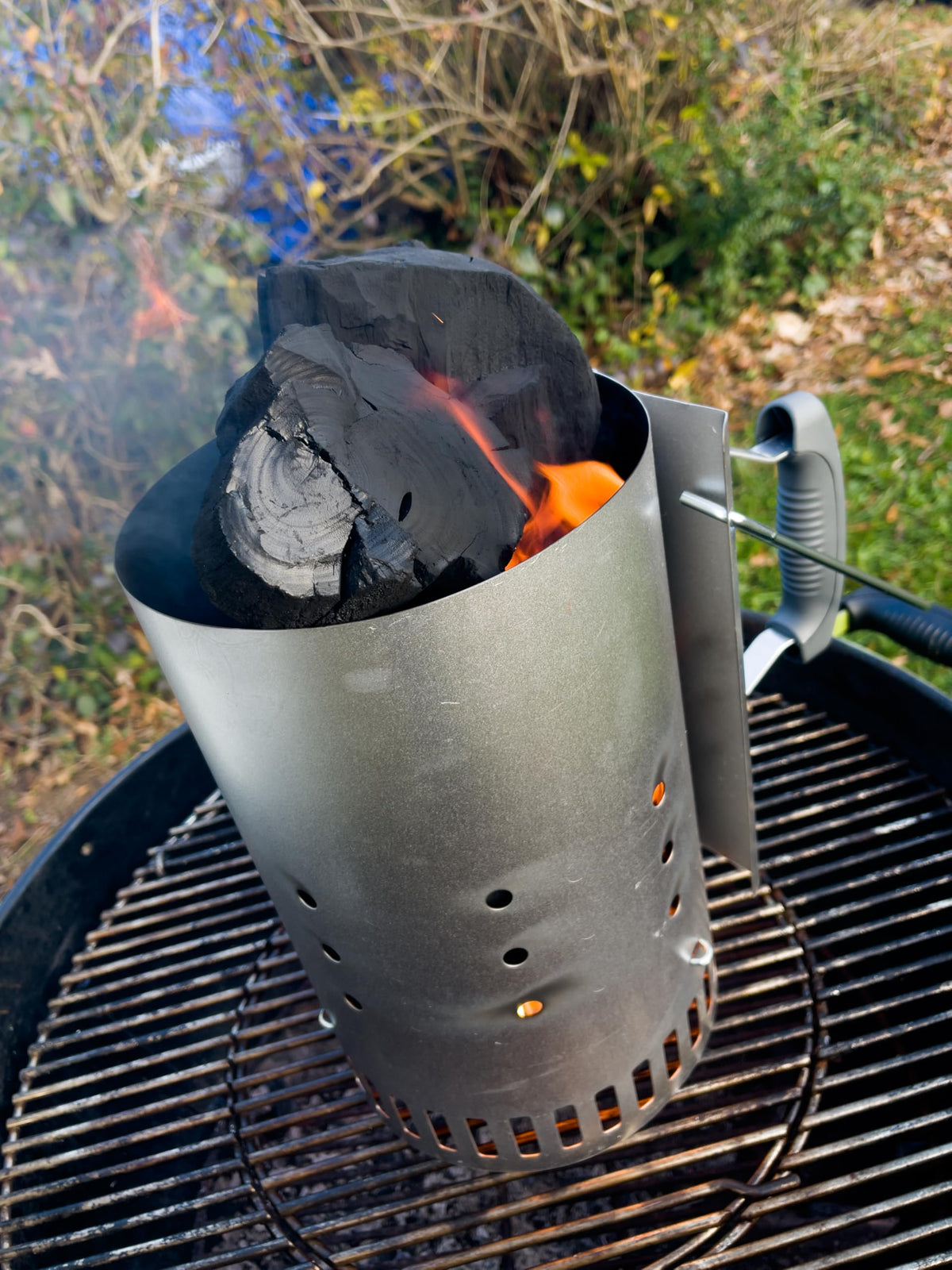 Extra Large Lump Charcoal White Quebracho Wood 33lb G133763