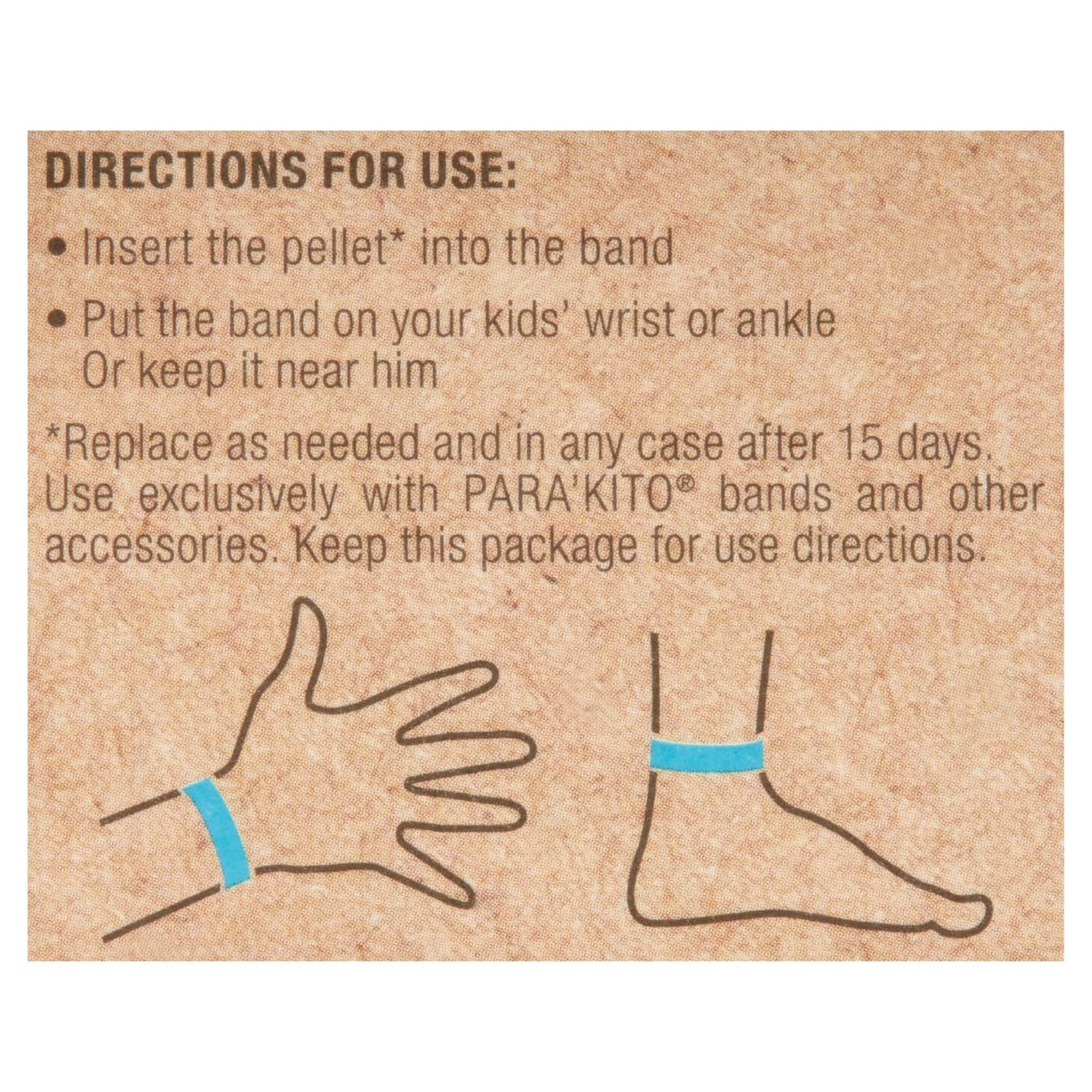 Mosquito Repellent Pack - 2 Kids Wristbands & 2 Refills N6912