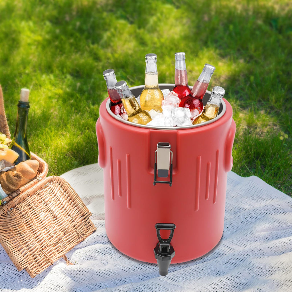 Insulated Beverage Dispenser with 304 Steel Interior R350589