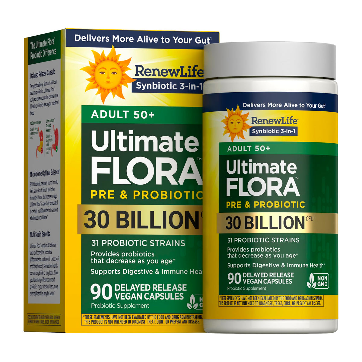 50+ Probiotic 30 Billion CFU 31 Strains F450