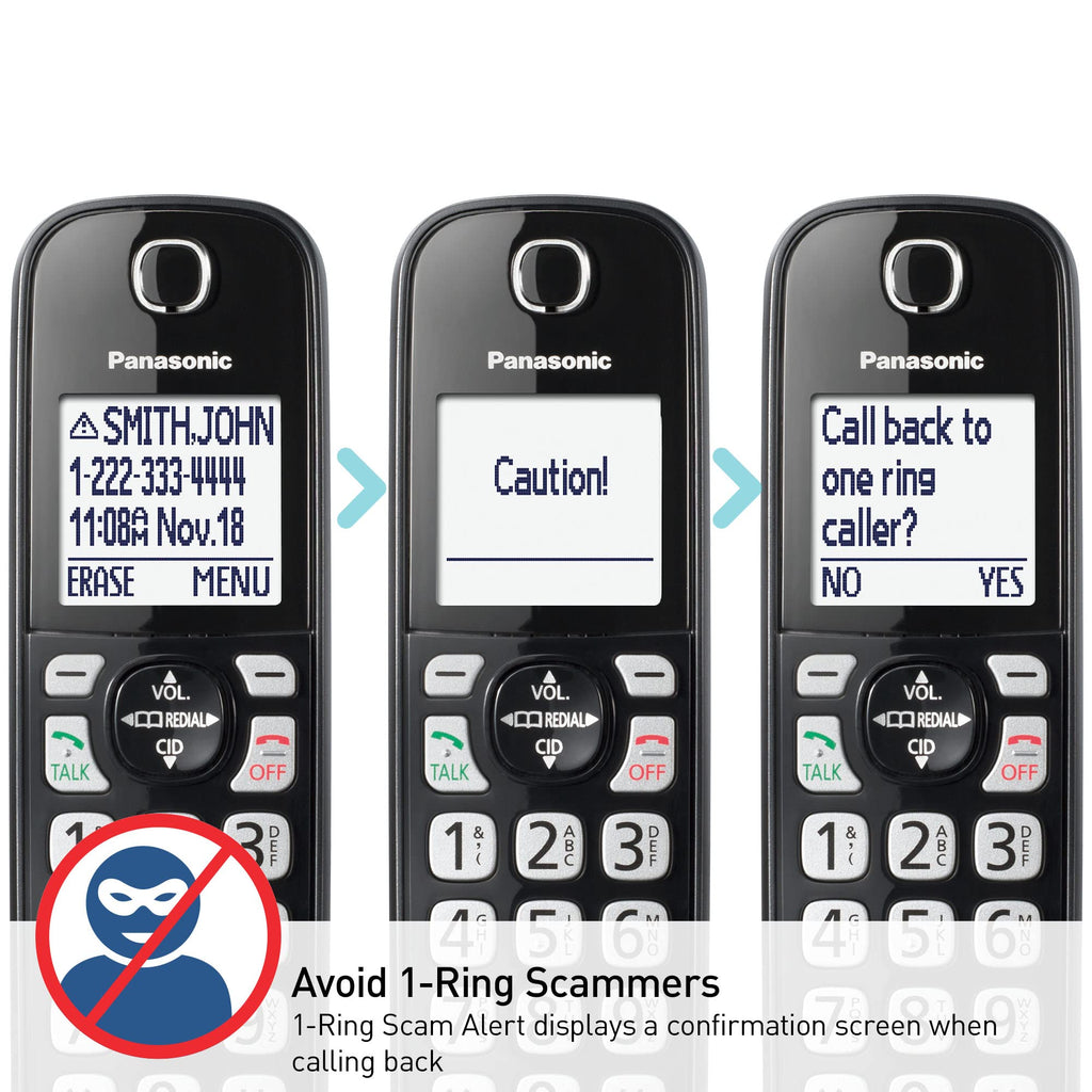 Cordless Phone with Call Block, Bilingual Caller ID, Large Display, 1 Handset X227