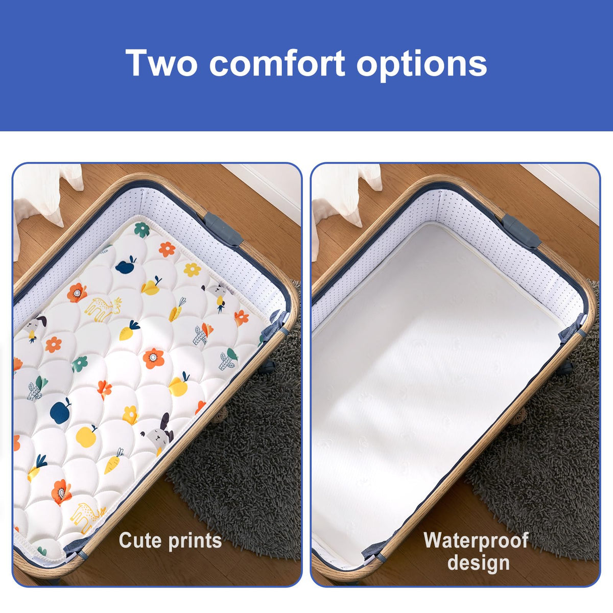 Baby Bassinet Mattress 33 x 19 inches Premium Foam U367