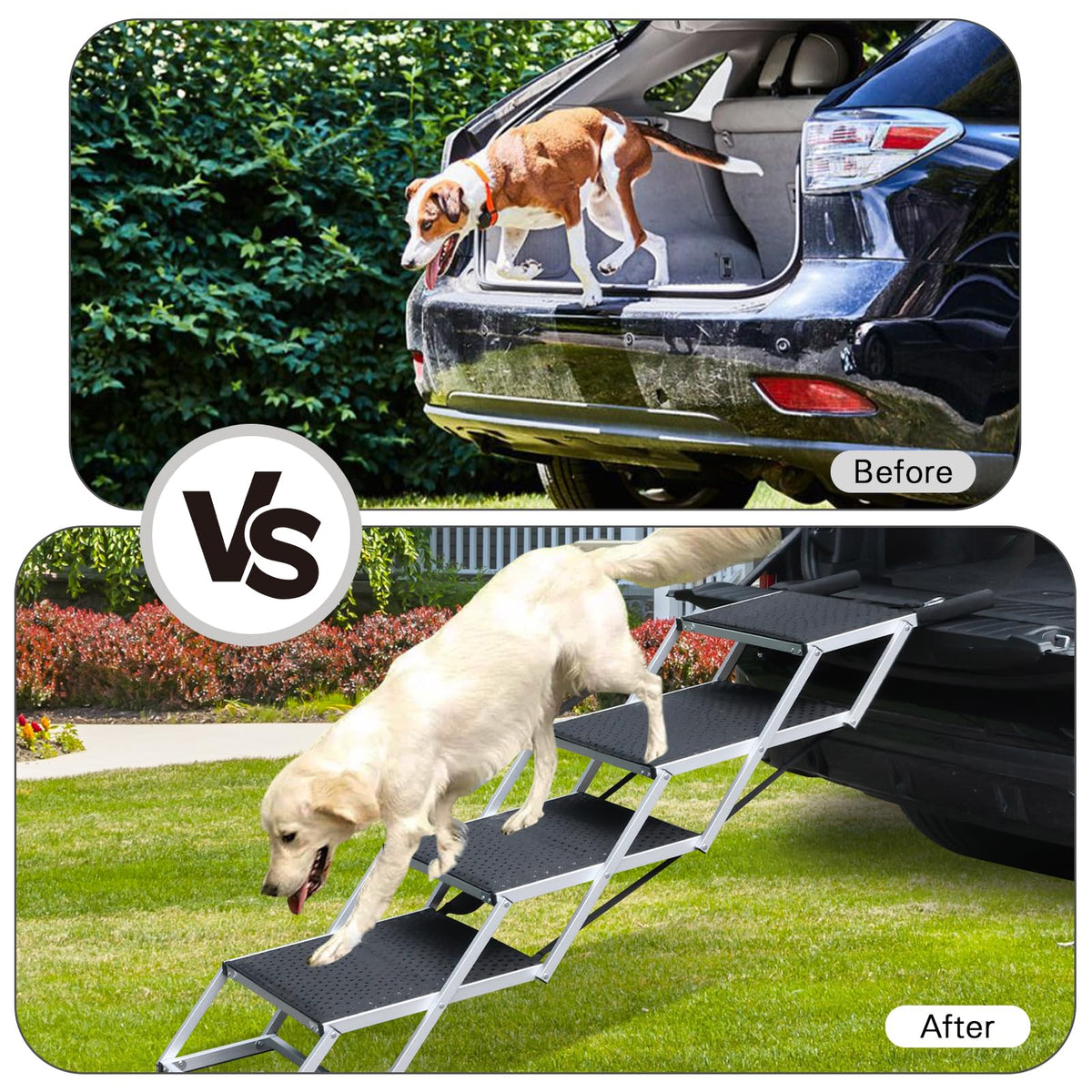 4-Step Non-Slip Pet Stairs O5405