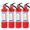 4 Pack ABC Dry Chemical Fire Extinguishers M93251