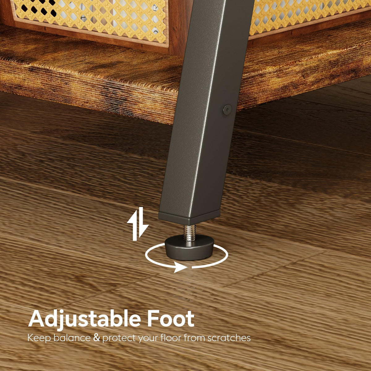 3-Tier Side Table with Charging Station E8785