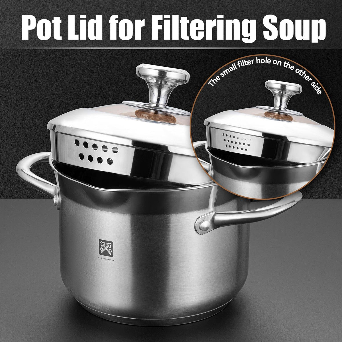 4.0L Deep Fryer Pot with Basket and Lid T360