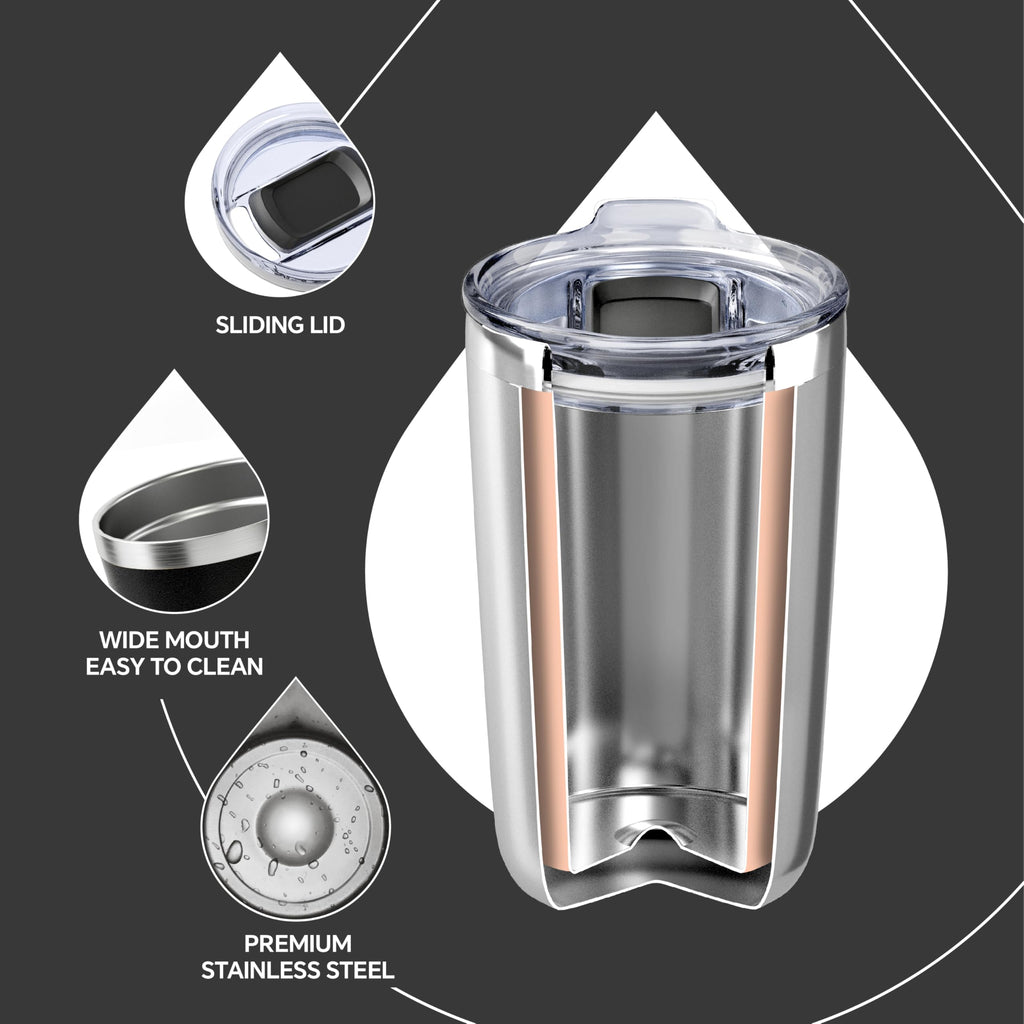 20 oz Stainless Steel Insulated Tumbler H5702