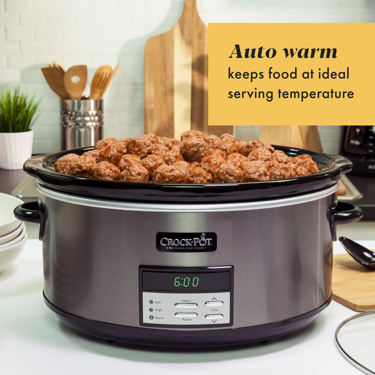 8-Quart Programmable Slow Cooker W681