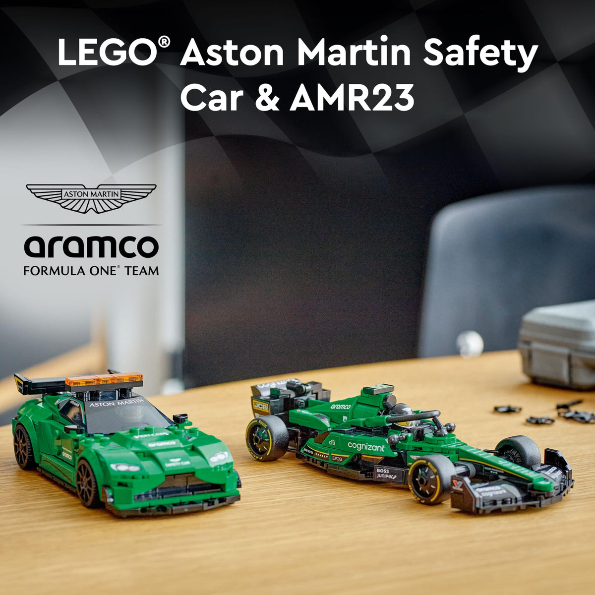 Speed Champions Aston Martin Safety Car and AMR23 Q2574