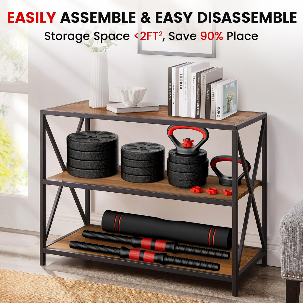 Adjustable 5-in-1 Dumbbell Set with Connector N501452