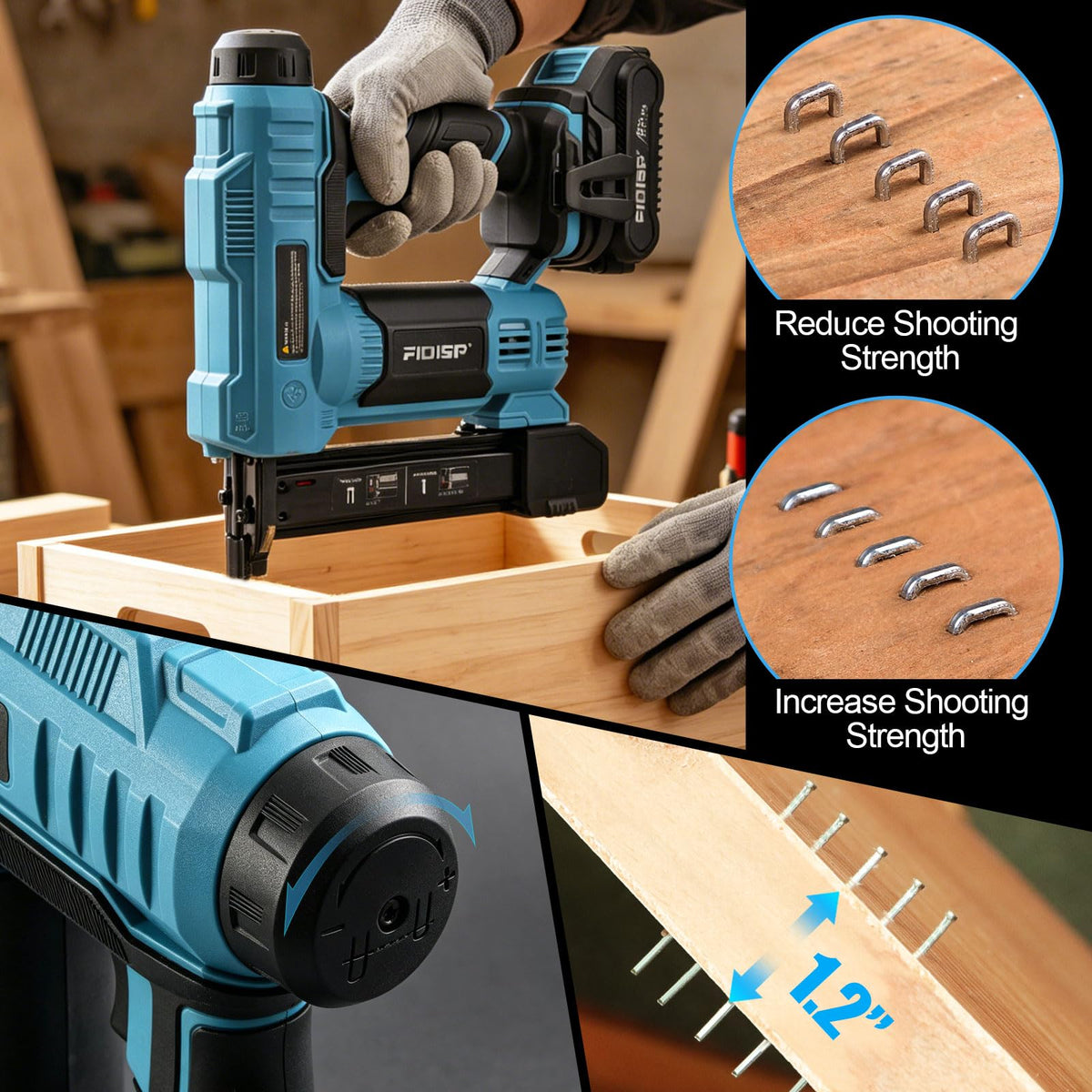 18 Gauge Cordless Nail Gun X658