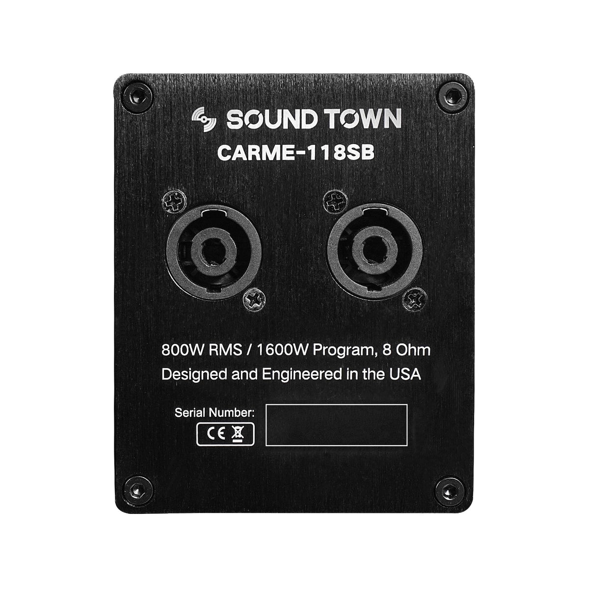18" 1600W Passive Subwoofer X572534