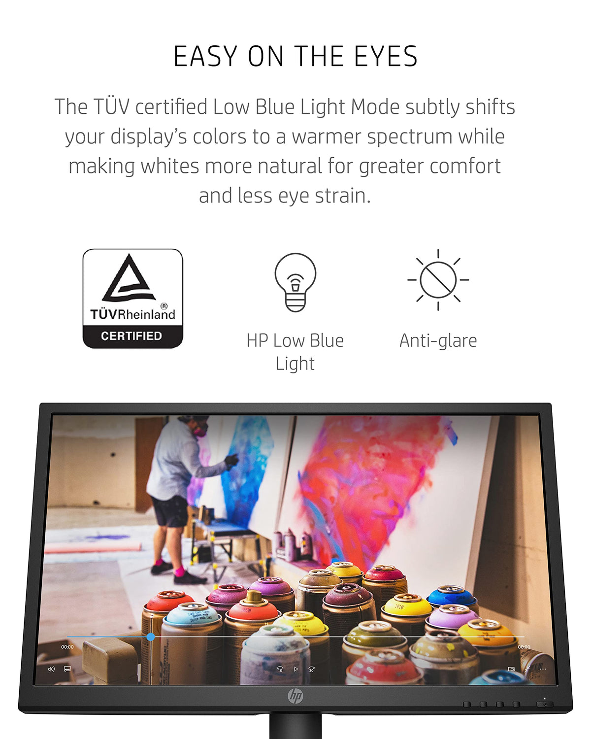 21.5-inch FHD 75Hz VA Monitor with HDMI & VGA Ports H1471